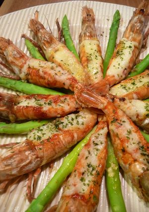 カリッ　プリッ　♪　海老のチーズ焼き-レシピのメイン写真