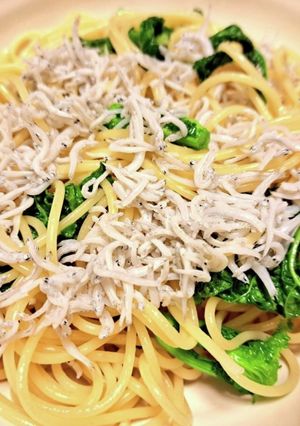 しらすと菜の花のパスタ-レシピのメイン写真