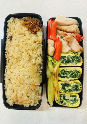 中学生弁当2024.3.11-レシピのメイン写真