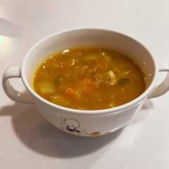 子供カレー(ﾁｷﾝｶﾚｰｼﾁｭｰ)幼児食-レシピのメイン写真