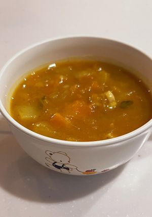 子供カレー(ﾁｷﾝｶﾚｰｼﾁｭｰ)幼児食-レシピのメイン写真