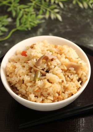 リメイク！筑前煮で鶏釜風炊き込みご飯-レシピのメイン写真