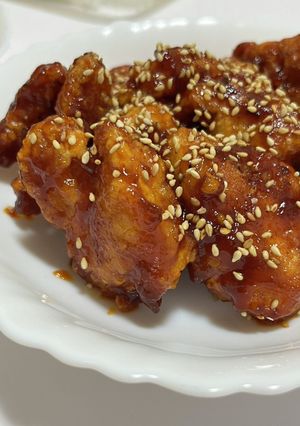 鶏むね肉のヤンニョムチキン-レシピのメイン写真