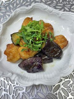 鶏胸肉と茄子のさっぱり炒め煮-レシピのメイン写真