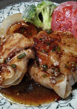 新玉ねぎの肉巻き-レシピのメイン写真