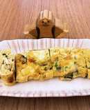 【大崎市】しいたけ入りだし巻き卵【食育】