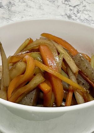 大根の皮のきんぴら(身内専用)-レシピのメイン写真