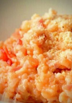 レンジで簡単トマトチーズリゾット-レシピのメイン写真