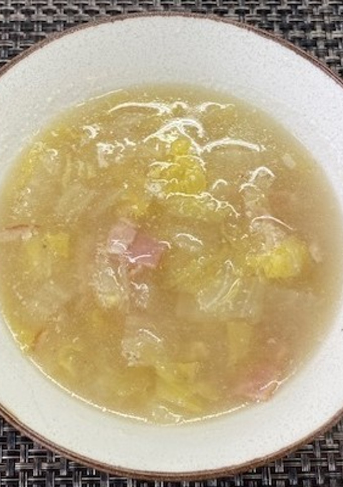 白菜とベーコンと大根おろしのスープ-レシピのメイン写真