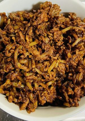 何でも使える肉味噌!担々麺に生ピーマン!-レシピのメイン写真