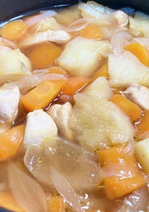 ささみの肉じゃが-レシピのメイン写真