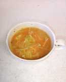えのきとせん切り野菜の塩麹スープ
