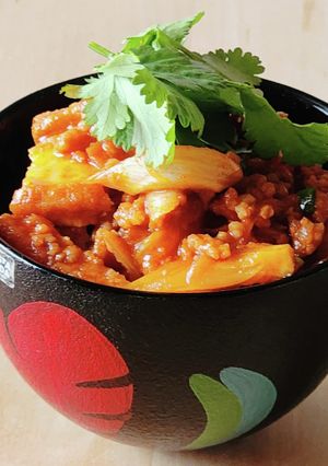お弁当☆麻婆厚揚げ豆腐丼☆ランチ☆塾ご飯-レシピのメイン写真