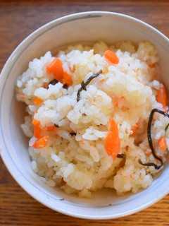 にんじんと塩昆布のごはん-レシピのメイン写真