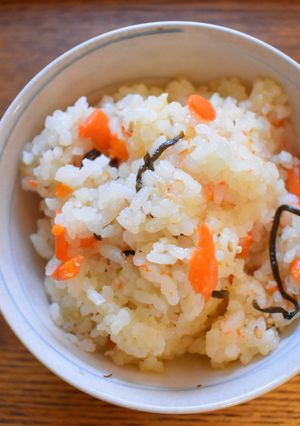 にんじんと塩昆布のごはん-レシピのメイン写真