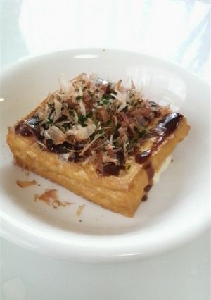簡単☆美味しい♪厚揚げのお好み焼き風-レシピのメイン写真