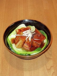 中華風豚の角煮丼-レシピのメイン写真