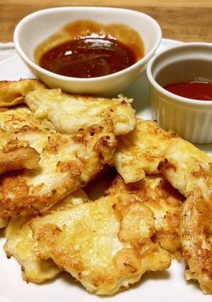 鶏むね肉でピカタ-レシピのメイン写真