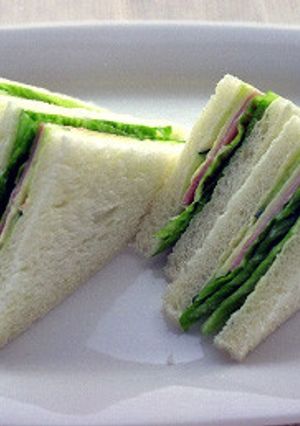 ハムとチーズのサンドウィッチ-レシピのメイン写真