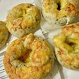 簡単パンのようなごまチーズベーグル