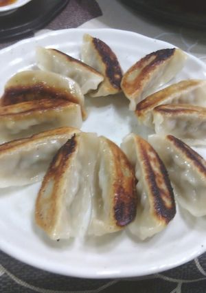 餃子（ホットプレート）-レシピのメイン写真