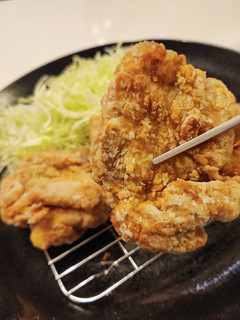 大きい方がジューシーです大判唐揚げ-レシピのメイン写真