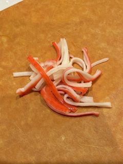 カニカマのほぐし方 簡単!-レシピのメイン写真
