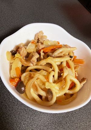 焼きうどん-レシピのメイン写真