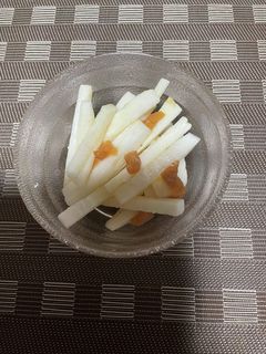 長芋と大根のポン酢梅肉和え-レシピのメイン写真