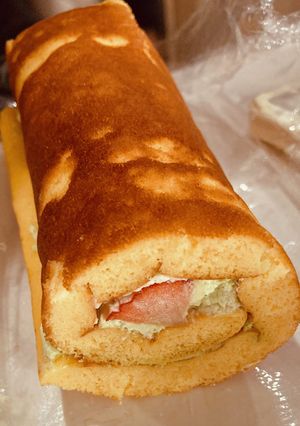 メレンゲなし簡単！卵焼き器でロールケーキ-レシピのメイン写真
