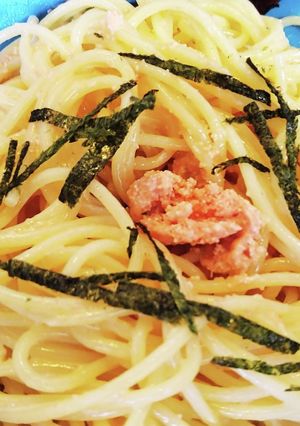 簡単 たらこクリームパスタ-レシピのメイン写真