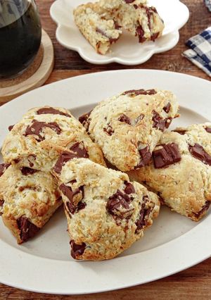 ☆簡単☆HMで作るチョコバナナスコーン-レシピのメイン写真