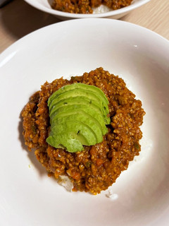 アボカドドライカレー(キーマカレー)-レシピのメイン写真