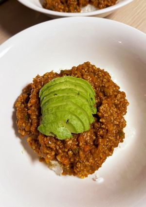 アボカドドライカレー(キーマカレー)-レシピのメイン写真