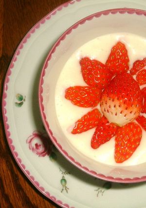 ３ステップ！❤いちごのレアチーズケーキ❤-レシピのメイン写真
