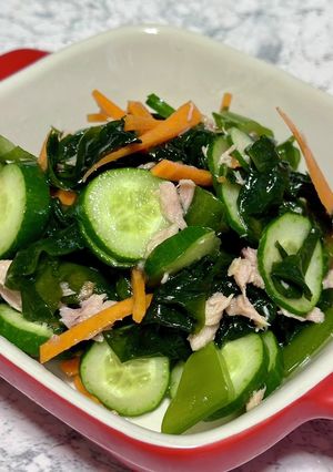 わかめきゅうりつな(身内専用)-レシピのメイン写真