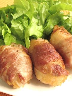 玉ねぎ焼肉のたれ肉巻おにぎり-レシピのメイン写真