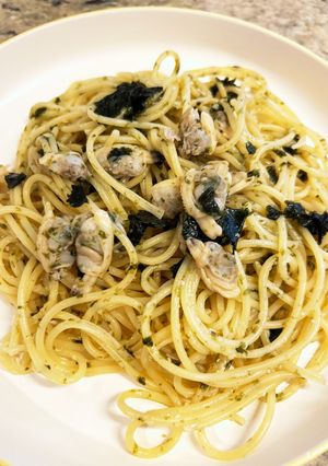 あさりと海苔のパスタ-レシピのメイン写真