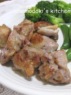さっぱりと美味しい☆鶏もも肉の塩焼き-レシピのメイン写真