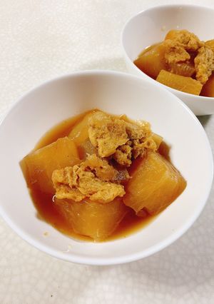 大根と南関揚げの煮物-レシピのメイン写真
