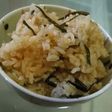 塩昆布としらすの炊き込みご飯