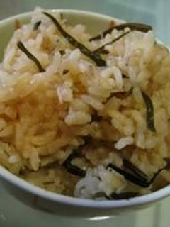 塩昆布としらすの炊き込みご飯-レシピのメイン写真