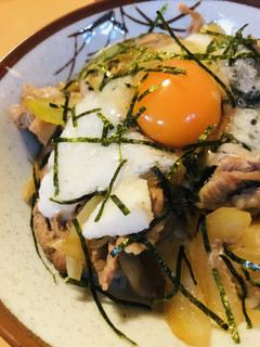 あまから豚丼●やまかけ豚玉子丼-レシピのメイン写真