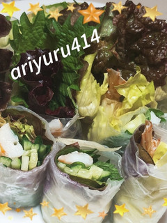 生春巻き-レシピのメイン写真