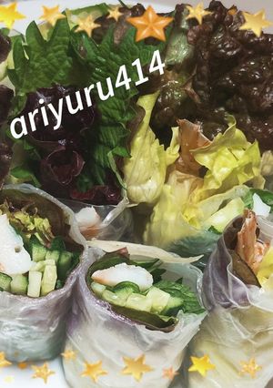 生春巻き-レシピのメイン写真
