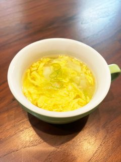 あまった餃子の皮でワンタン風たまごスープ-レシピのメイン写真