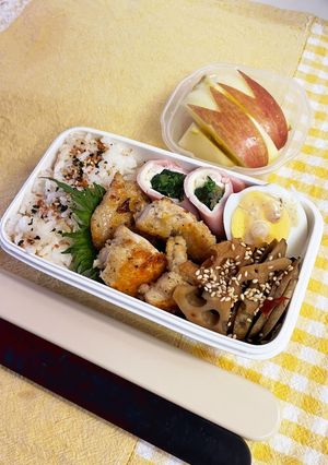 20240313娘ちゃんのお弁当-レシピのメイン写真