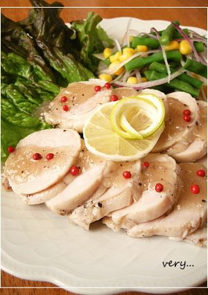 クック膳★茹でずに簡単に♪鳥ハム-レシピのメイン写真