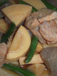 圧力鍋で筍と豚バラ煮-レシピのメイン写真