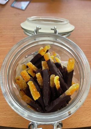 【記録用】夏みかんのチョコピール-レシピのメイン写真